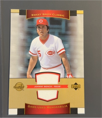 2003 Upper Deck Sweet Spot Classic #47 Johnny Bench — front