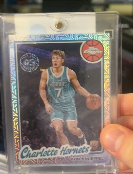 2025-26 Topps Chrome #TC-KK Kon Knueppel — front