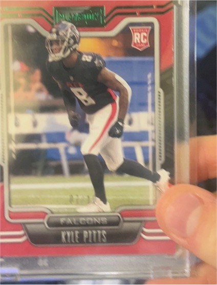 2021 Panini Playbook #104 Kyle Pitts — front