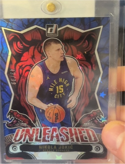 2024-25 Donruss #1 Nikola Jokic Unleashed — front