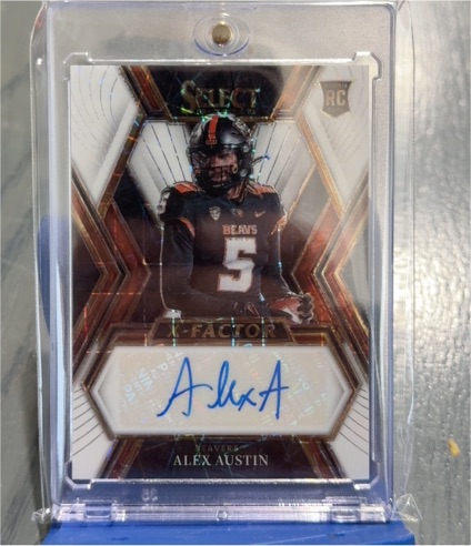 2023 Panini Select Draft Picks #XS-AAU Alex Austin — front