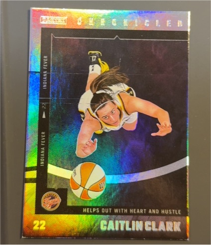 2025 Panini Chronicled #40 Caitlin Clark — front