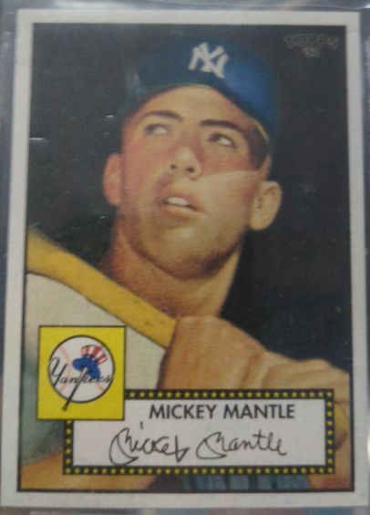 2006 Topps '52 #311 Mickey Mantle — front