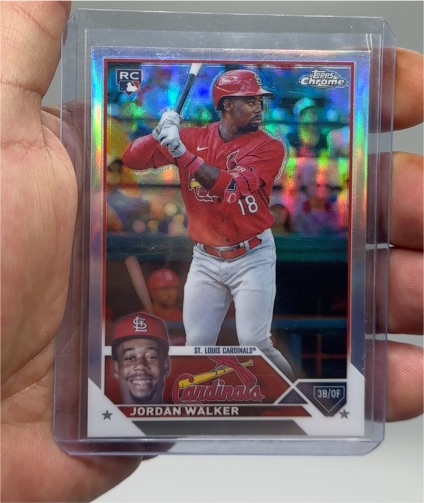 2023 Topps Chrome #209 Jordan Walker — front