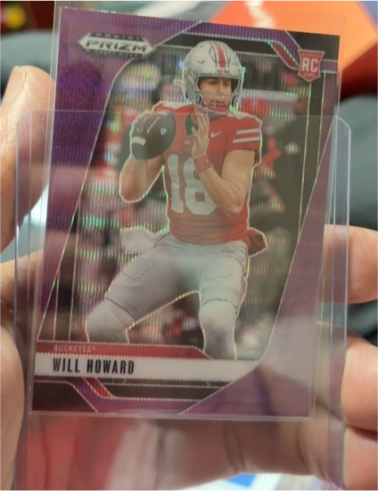 2025 Panini Prizm Draft Picks #83 Will Howard — front