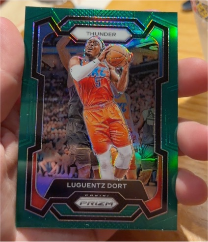 2023-24 Panini Prizm #254 Luguentz Dort — front