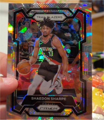 2023-24 Panini Prizm #104 Shaedon Sharpe — front