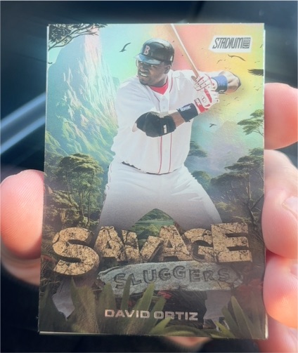 2025 Topps Stadium Club #SS-12 David Ortiz Savage Sluggers — front