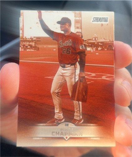 2025 Topps Stadium Club #167 Matt Chapman — front