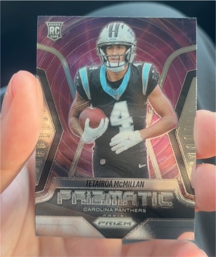 2025 Panini Prizm Prizmatic #1 Tetairoa McMillan — front