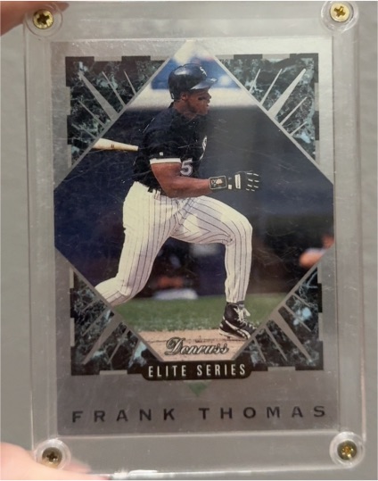 1994 Donruss Elite Series #37 Frank Thomas — front