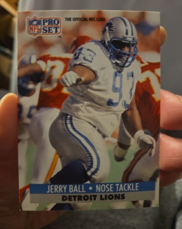 1991 Pro Set #146 Jerry Ball — front