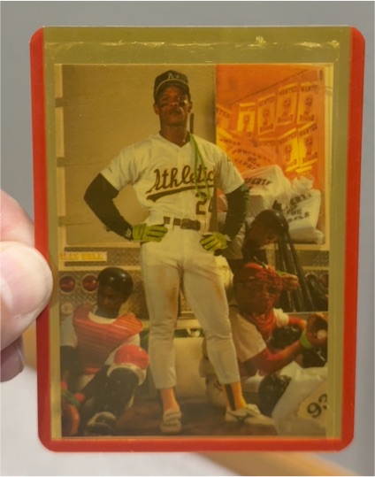 1991 Broder #939 Rickey Henderson — front