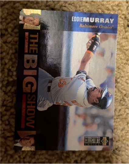 1997 Upper Deck Collector's Choice The Big Show #8 Eddie Murray — front