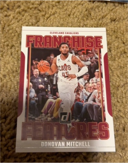2023-24 Donruss Franchise Features #6 Donovan Mitchell — front
