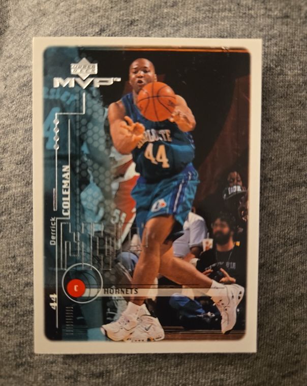 1999-00 Upper Deck MVP #17 Derrick Coleman — front