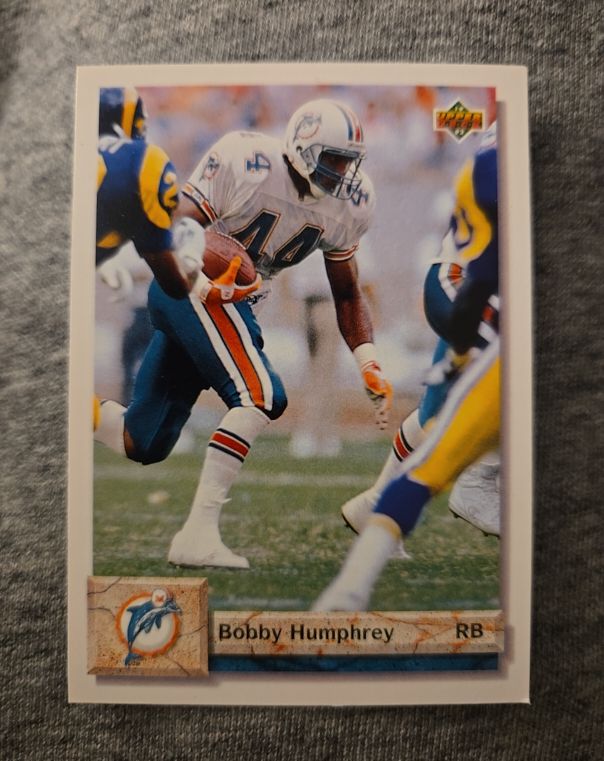 1992 Upper Deck #538 Bobby Humphrey — front