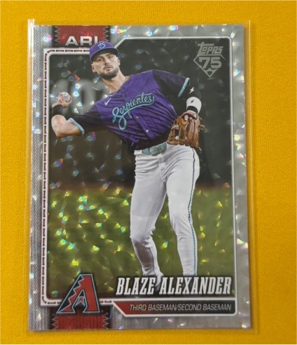 2026 Topps Series 1 #6 Blaze Alexander — front