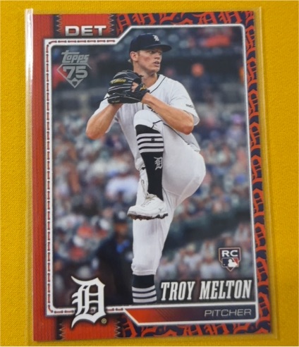 2026 Topps Series 1 #212 Troy Melton — front