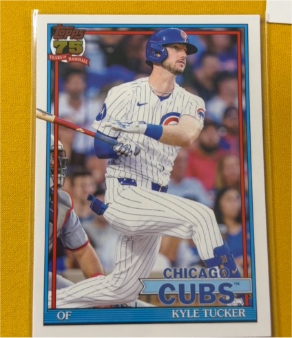 2026 Topps Series 1 75th Anniversary #T91-96 Kyle Tucker — front