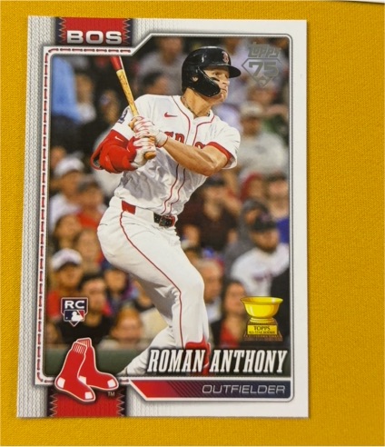2026 Topps Series 1 #189 Roman Anthony — front