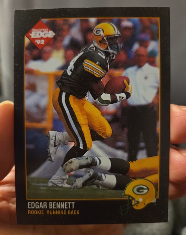 1992 Collector's Edge #234 Edgar Bennett Rookie — front