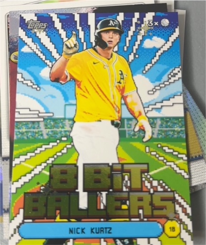 2026 Topps #8B-6 Nick Kurtz — front