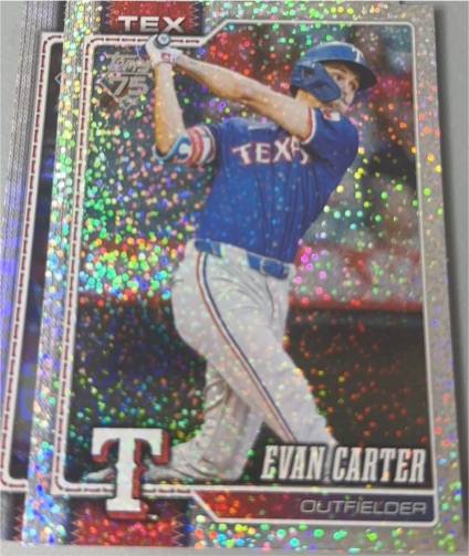 2026 Topps Series 1 #110 Evan Carter — front
