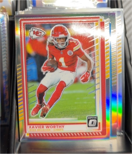2025 Panini Donruss Optic #123 Xavier Worthy — front