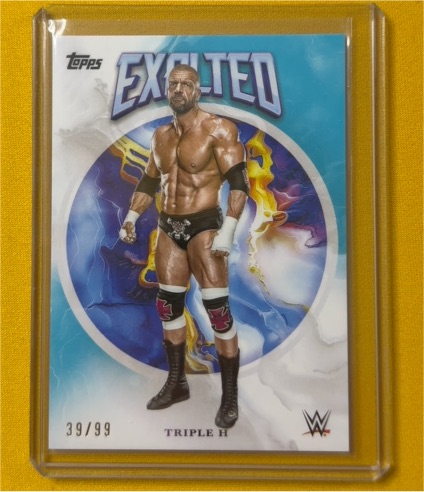 2025 Topps Exalted WWE #3 Triple H — front