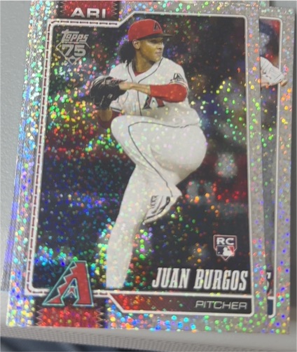 2026 Topps Series 1 #102 Juan Burgos — front