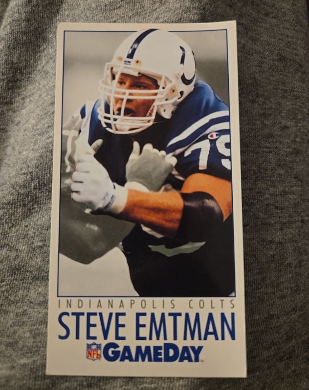 1992 GameDay #82 Steve Emtman — front