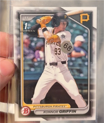 2024 Bowman Draft #BD-22 Konnor Griffin — front