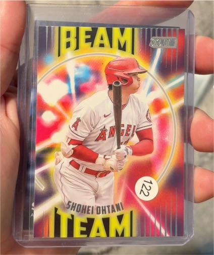 2023 Topps Stadium Club Beam Team #BT-3 Shohei Ohtani — front