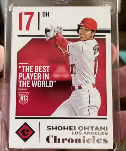 2018 Panini Chronicles #30 Shohei Ohtani — front