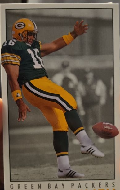 1992 GameDay Brett Favre Green Bay Packers — front