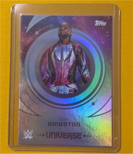 2025 Topps Universe WWE #43 Kofi Kingston — front