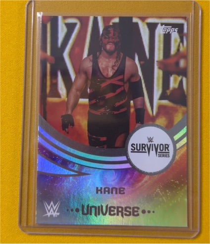 2025 Topps WWE Universe #291 Kane Survivor Series — front