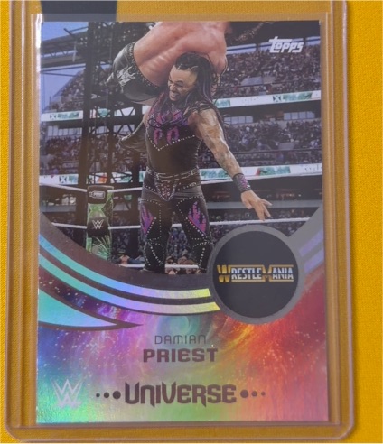 2025 Topps Universe WWE #258 Damian Priest — front