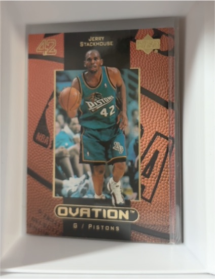 1999-00 Upper Deck Ovation #16 Jerry Stackhouse — front