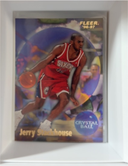1996-97 Fleer #277 Jerry Stackhouse Crystal Ball — front