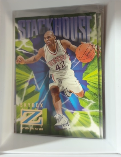 1996-97 SkyBox Z-Force #66 Jerry Stackhouse — front