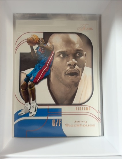 2002-03 Flair #79 Jerry Stackhouse — front