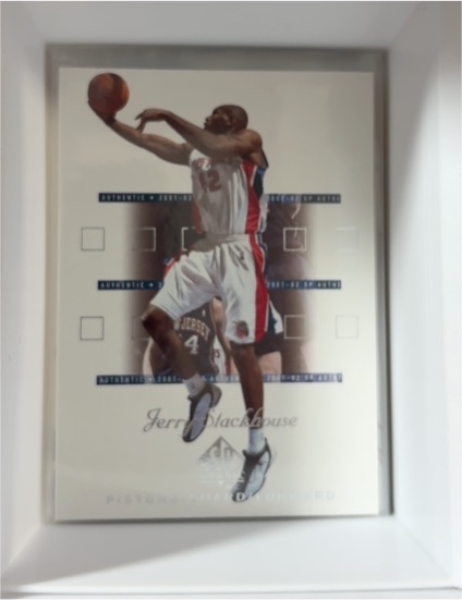 2001-02 Upper Deck SP Authentic #23 Jerry Stackhouse — front