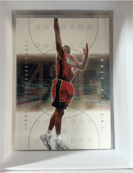 2000-01 Upper Deck SP Authentic #22 Jerry Stackhouse — front