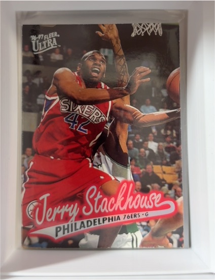 1996-97 Fleer Ultra #83 Jerry Stackhouse — front