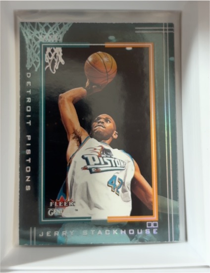 2001-02 Fleer Genuine #53 Jerry Stackhouse — front