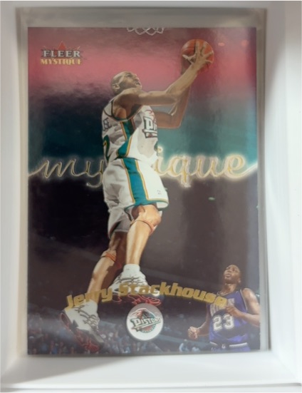 2000-01 Fleer Mystique #10 Jerry Stackhouse — front