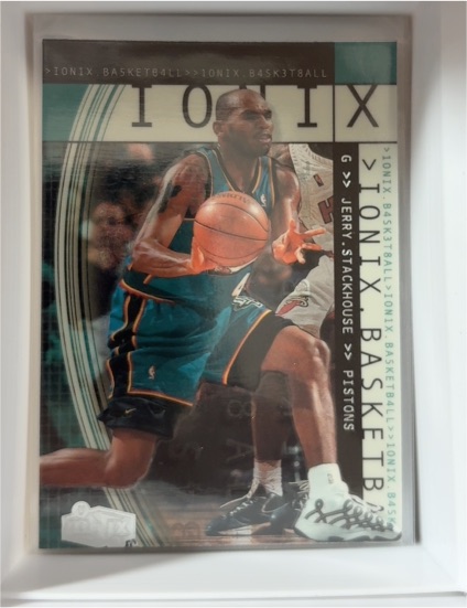 1999-00 Upper Deck Ionix #16 Jerry Stackhouse — front