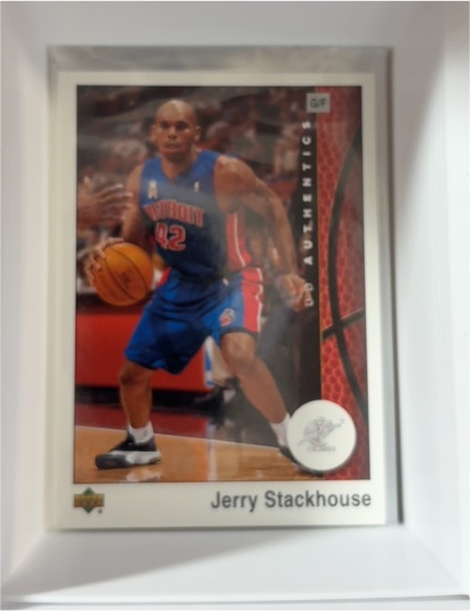 2002-03 Upper Deck Authentics #20 Jerry Stackhouse — front